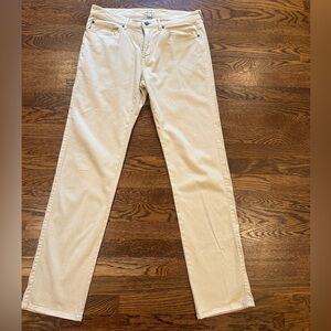 Peter Millar Cream Men's Jeans